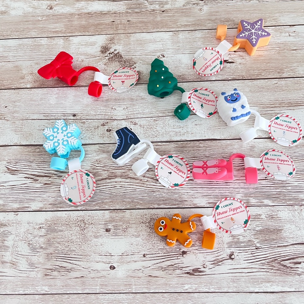 NEW Target Bullseye Playground Christmas 2025 Straw Toppers🎀